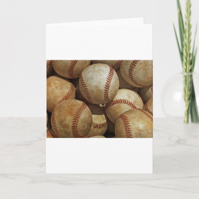 Carte Art de baseball (Devant)