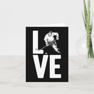 Carte Art De Hockey Sur Glace Pour Hommes Femmes Sport H