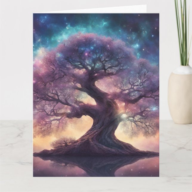 Carte Art de l'arbre fantastique (Devant)