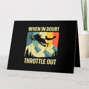 Carte Art de motoneige cool pour hommes femmes enfants m