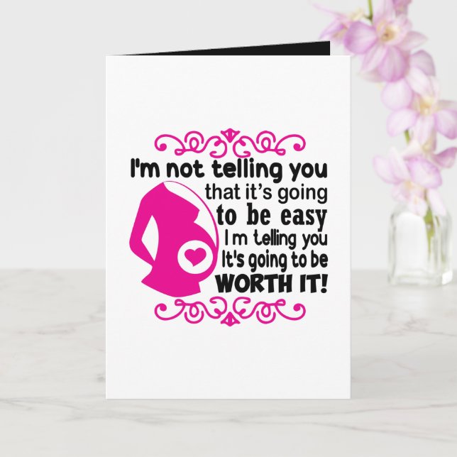 Carte Art de mots d'inspiration de Maman mignonne  (Orchidée)