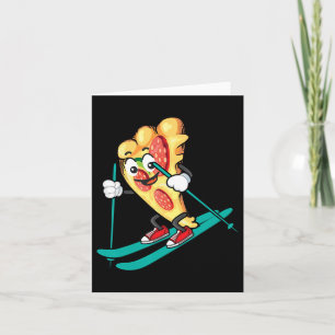 Carte Art de ski cool pour hommes femmes thème ski Lo