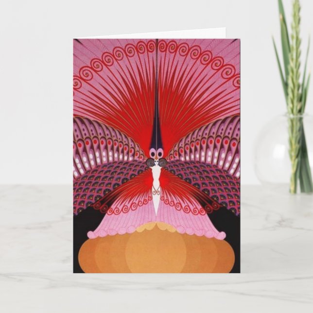 Carte Art déco (Devant)