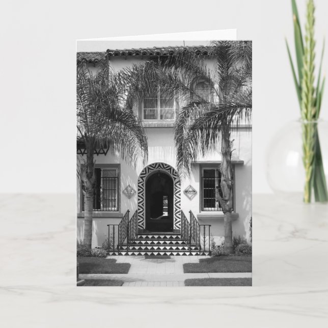 Carte ART DECO sur COCHRAN (Devant)