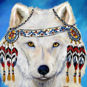 Carte Art du loup