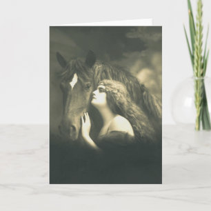 Carte Art équin européen 2 de photo