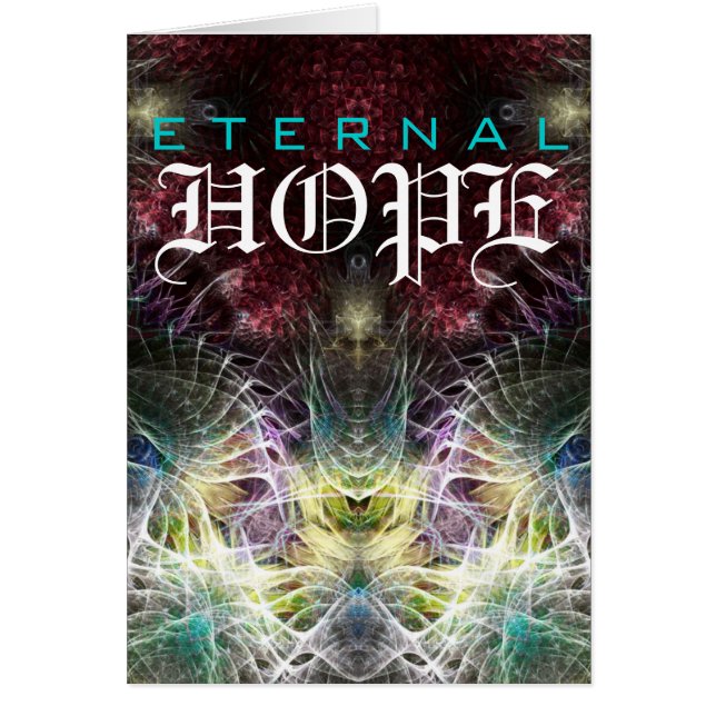 Carte Art Fractale Eternal Hope (Devant)