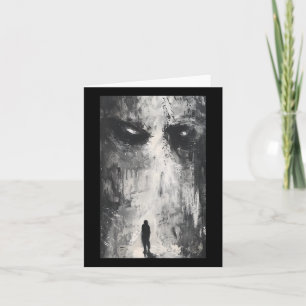Carte Art gothique sombre démon chemin horreur mal grung