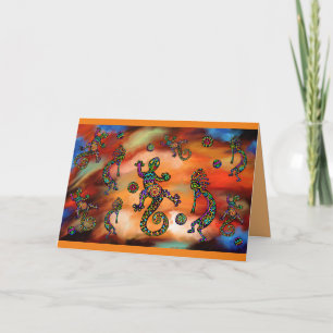 Carte Art Kokopelli