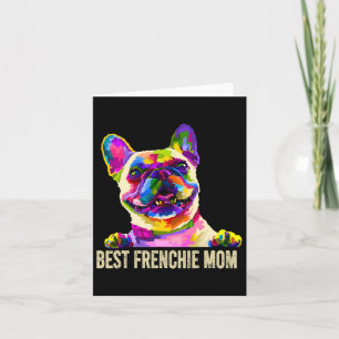 Carte Art Meilleure Maman Frenchie Bouledogue Français M