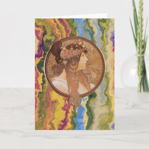 Carte Art Nouveau - Alphonse Mucha Byzantine  