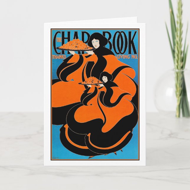 Carte :  Art Nouveau - Bradley - thanksgiving (Devant)