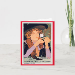 Carte Art Nouveau de Georges de Feure