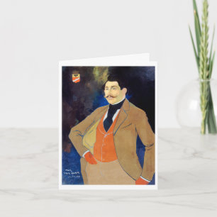 Carte Art Nouveau de Georges de Feure