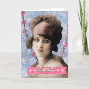 Carte Art numérique de devis pour femmes