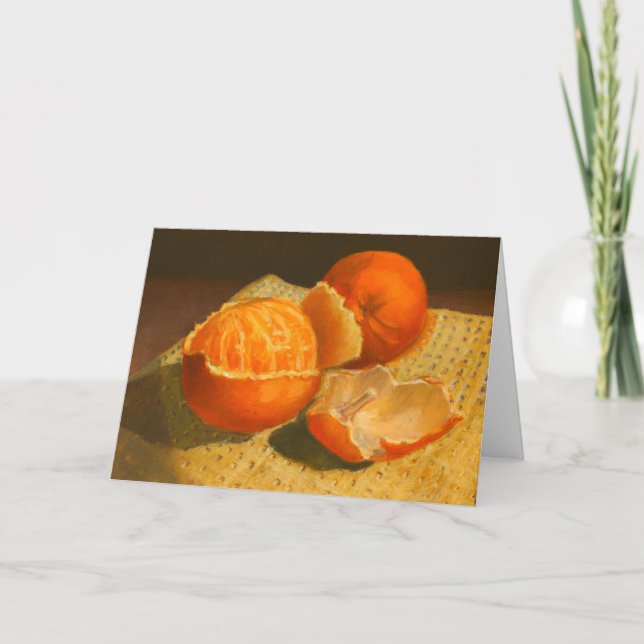 Carte Art Orange (Devant)