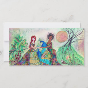 Carte Art original des meilleurs amis