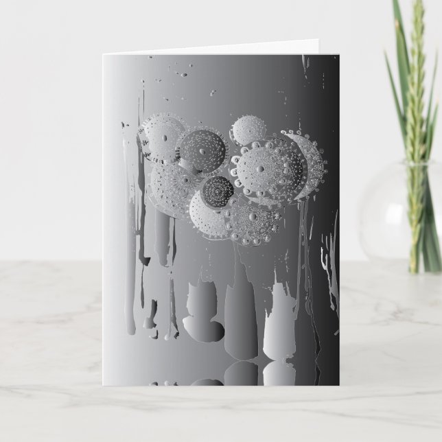 Carte Art original inspiré par le vapeur Toute occasion  (Devant)