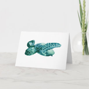 Carte Art Peinture Seaturtle