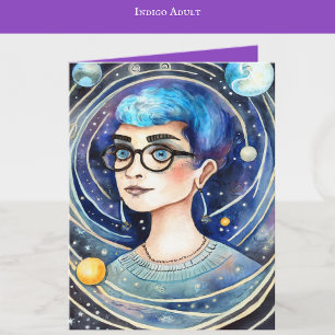 Carte Art pour enfants Indigo   Indigo Adult Art   Vide