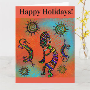 CARTE ART SOUTHWEST KOKOPELLI  