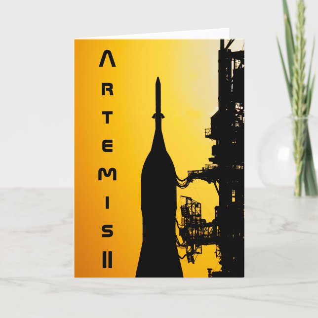 Carte Artemis II vers la rampe de lancement (Devant)