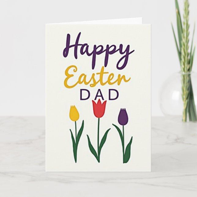 Carte Artful Floral Celebration Card (Devant)