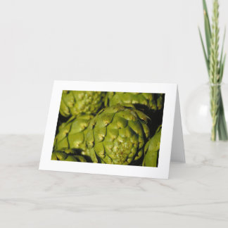 Carte Artichokes Card
