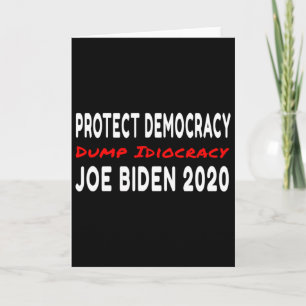 Carte Articles drôles de Joe Biden contre Donald Trump a
