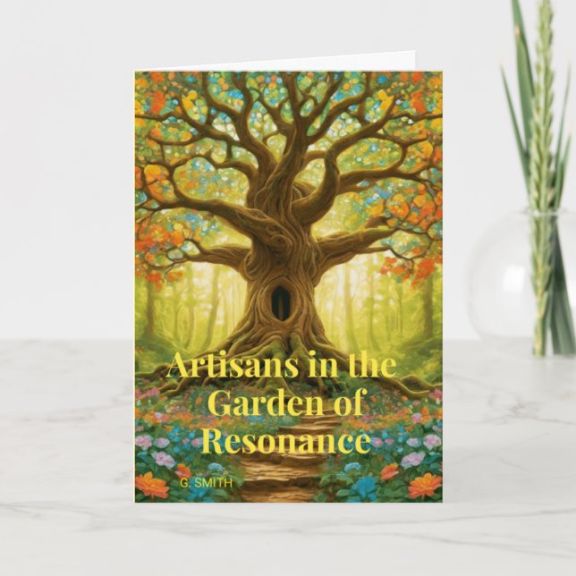 Carte Artisans dans le Jardin de Résonance (Devant)