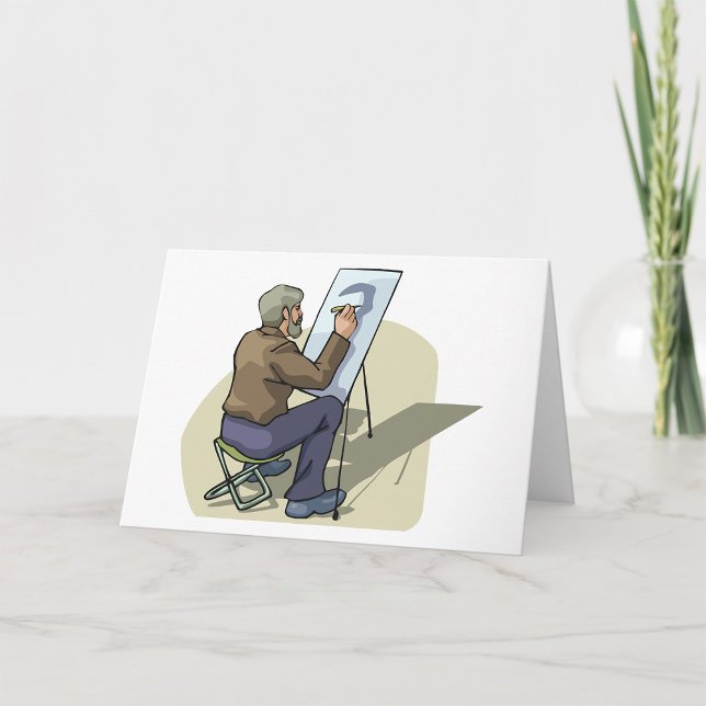 Carte Artiste Au Travail (Créateur téléchargé)