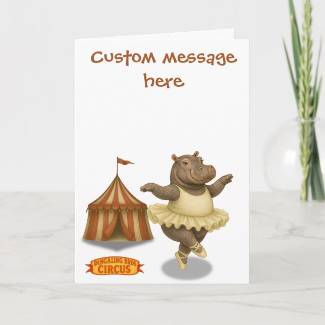 Carte Artiste de cirque Helene (Devant)