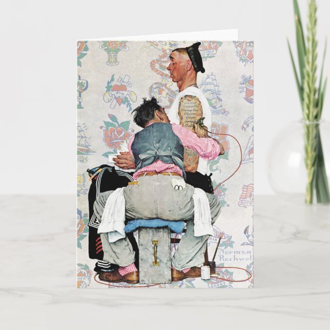 Carte Artiste du tatouage (Devant)