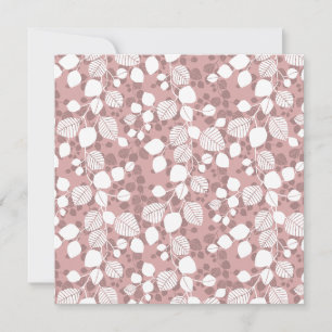 Carte artistique botanique Tangled Foliage Canopy