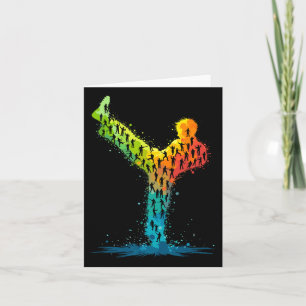 Carte Arts martiaux Karate Fighter