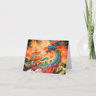 Carte Artsy Dragon