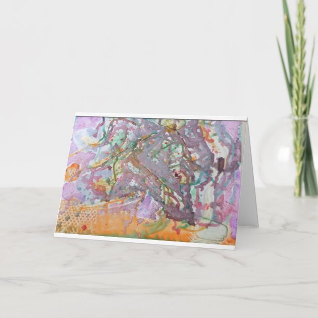 Carte Artwork greeting card (Devant)