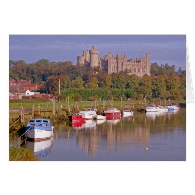 Carte Arundel Castle (Devant horizontal)