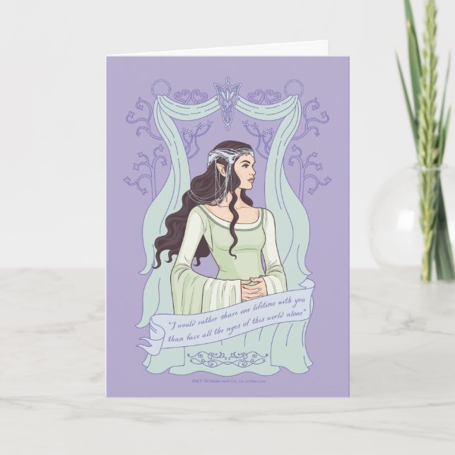 Carte ARWEN™ "Partagez une vie avec vous" Graphique (Devant)