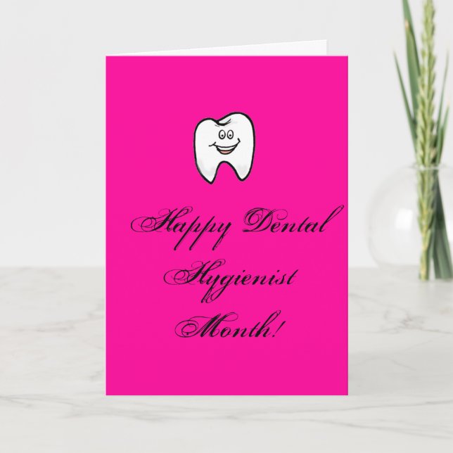 Carte as5794, Happy Dental Hygienist Month! (Devant)