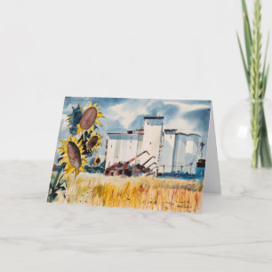 Carte Ascenseur à grains, Kansas   Robert Johnson