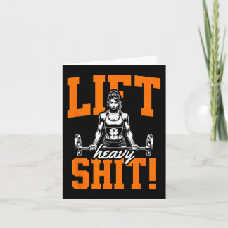 Carte Ascenseur Lourd Amusant Gymnase Entraînement Tee P