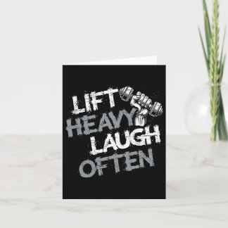 Carte Ascenseur Lourd Rire Souvent Poids Poids Levante B