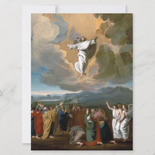 Carte Ascension (Jésus-Christ ascendant au Ciel)