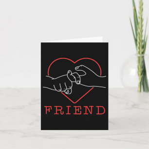 Carte Asl Friend Cute Language Fierté Sourde Sensibilisa