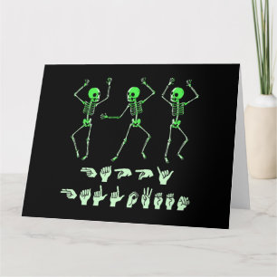 Carte ASL Joyeux Halloween I - Saison sinistre mignonne