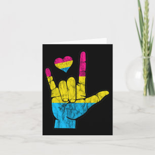 Carte Asl Pride Perte d'audition générale Mois de sensib