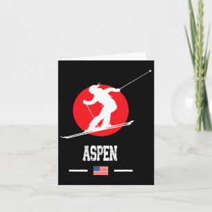 Carte Aspen Usa Station de ski Montagnes Rocheuses Ski A