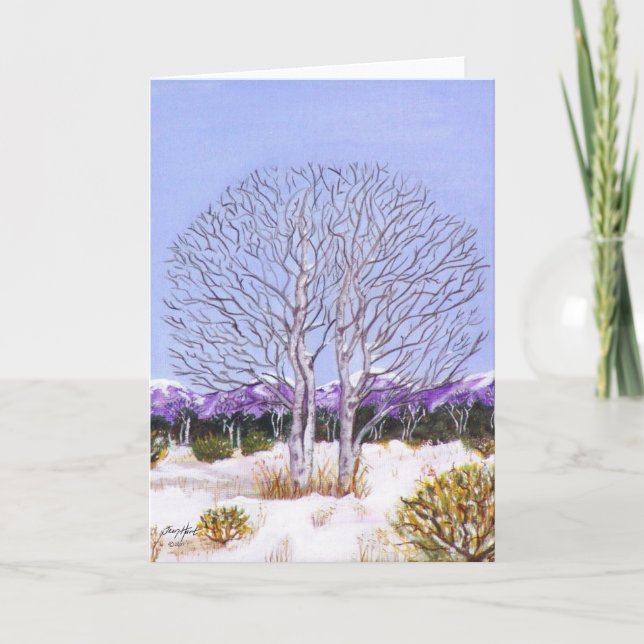 Carte Aspens jumeaux (Devant)