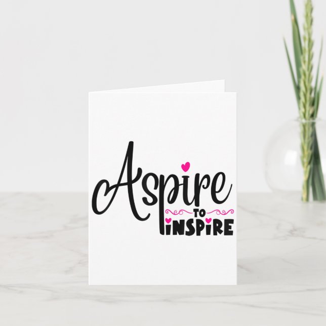 Carte Asre To Insre Sitive Motivational Gift Tee  (Devant)